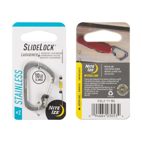 Slidelock Carabiner #2 - Stainless