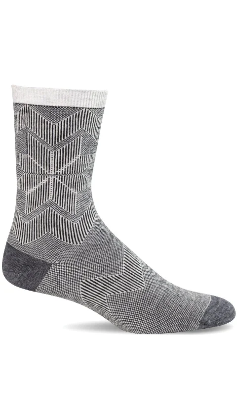 Hiking Socks for stream trails-Women's Northwind Sock - Black