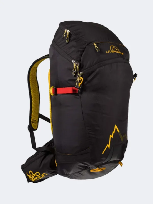 Climbing Bags open fit-La Sportiva Sunlite Hiking Bag Black/Yellow