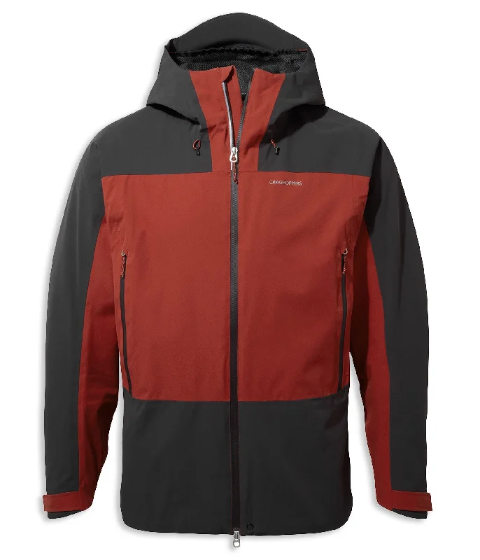 Hiking Jackets for Heavy Duty-Craghoppers Gryffin Waterproof Breathable Active Jacket