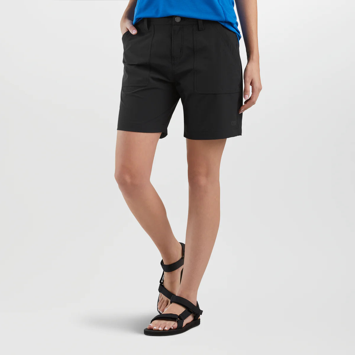 Hiking shorts water-repellent-fit-Outdoor Research Ferrosi Womens Shorts 7 Inseam - Last Season