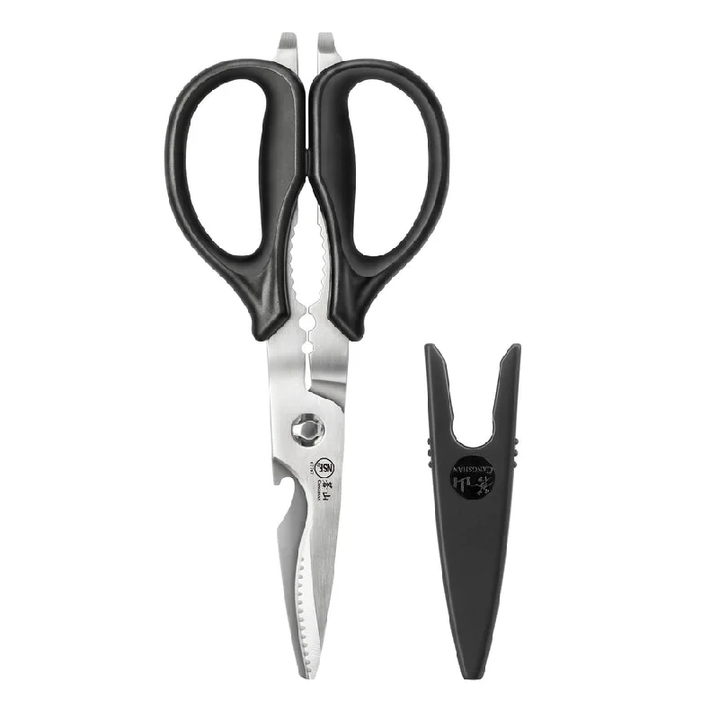 9-inch Heavy Duty Utility Kitchen Shears -black