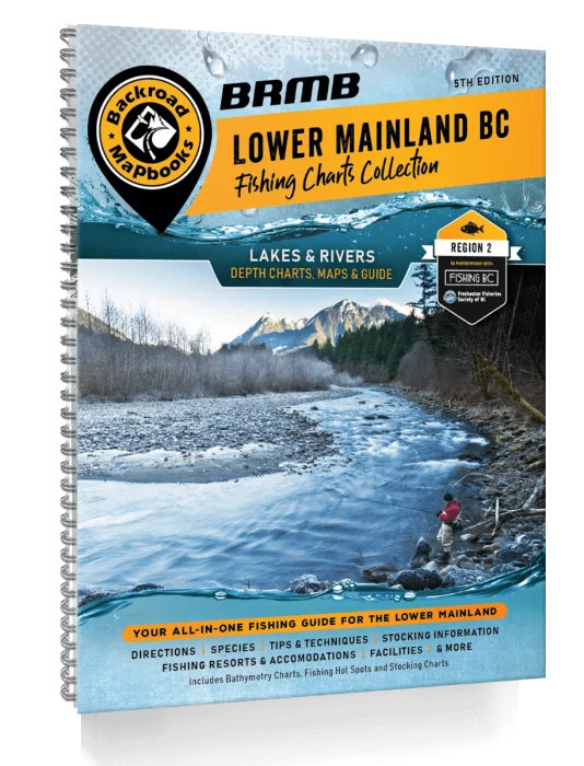 LOWER MAINLAND BC FISHING - 5TH EDITION FISHING MAPBOOKS