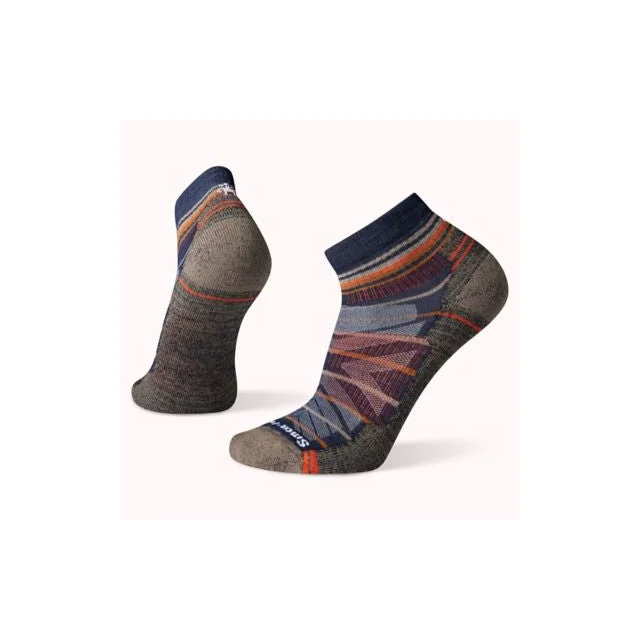 Hiking Socks for moderate trails-Hike Pattern Ankle Socks