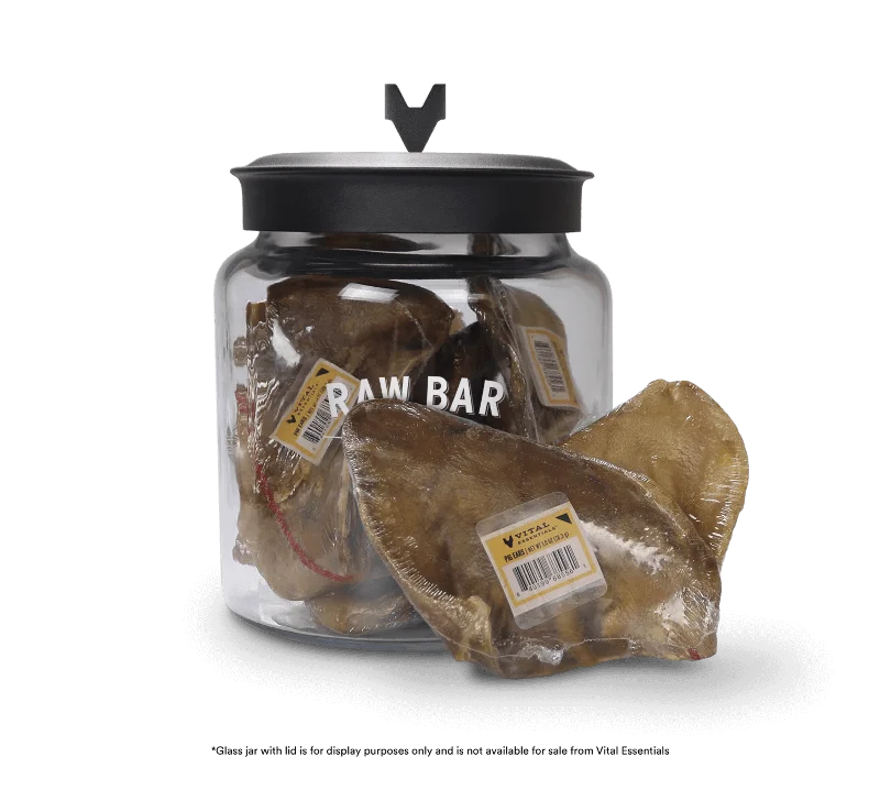 Freeze Dried Raw Bar Pig Ears - 1ct.