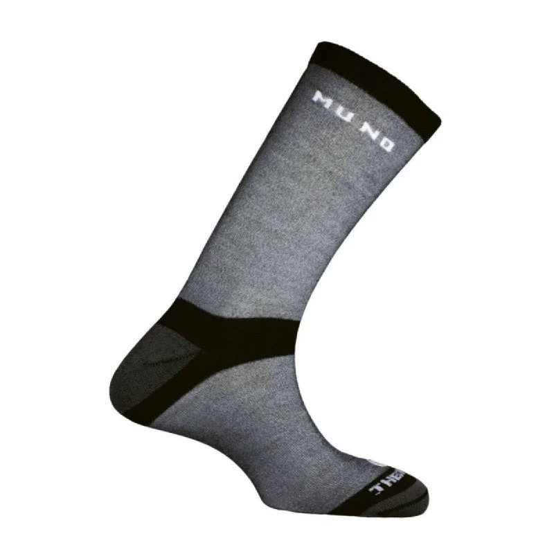 Hiking Socks for wooden walks-Elbrus Socks (-5º C to -15º C) - Grey+Black