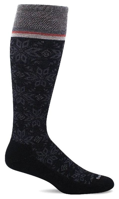 Hiking Socks for peninsula hikes-Women's Winterland Sock - Black