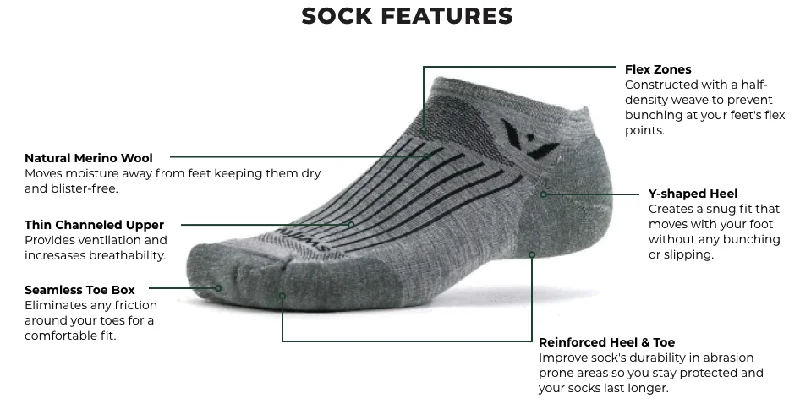 Hiking Socks for rugged trails-Swiftwick Pursuit Four Socks