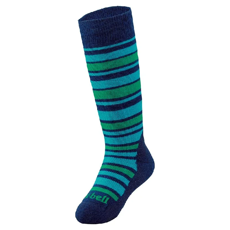 Hiking Socks for solo walks-Montbell Wickron Trekking High Socks Kid's