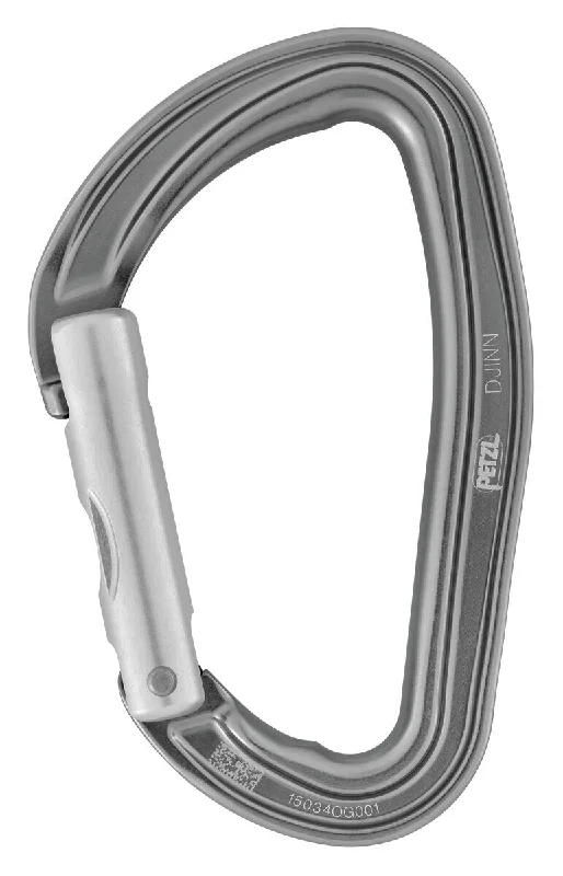 Djinn Straight Gate Carabiner Gray