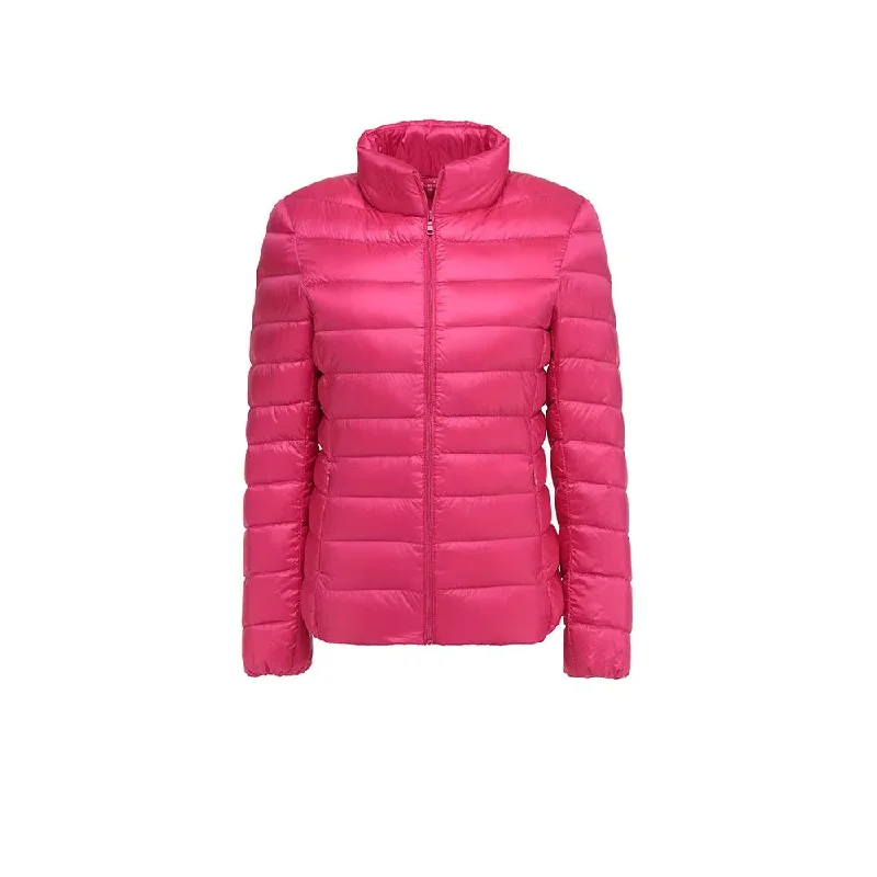 Hiking Jackets with Map Pocket-VHCROF - Women's Down Jacket