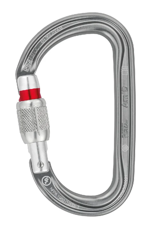 Am`d Screw Lock Carabiner Black