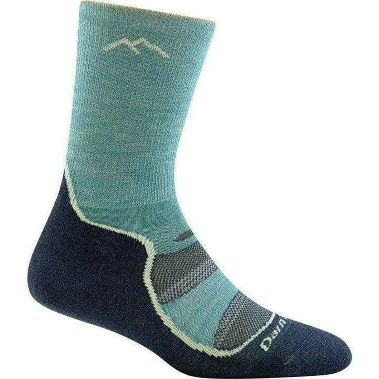 Hiking Socks for ocean walks-Darn Tough Hiker Micro Crew Lightweight Socks - Women's