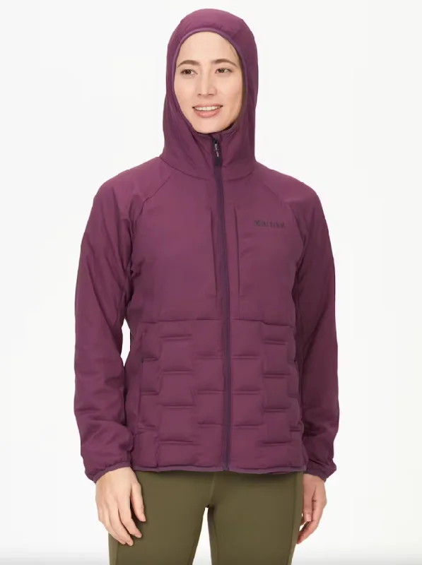 Hiking Jackets for Pet Owners-Women's WarmCube Active Alt BH Jacket - Purple Fig