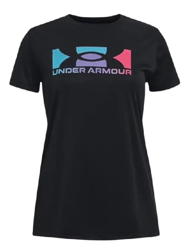 Forest hiking shirt peak-performance-Under Armour Girls' Tech™ Box Logo Short Sleeve Shirt