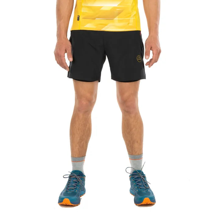 Hiking shorts spring-fit-La Sportiva Ultra Distance Mens Shorts - 7 Inseam