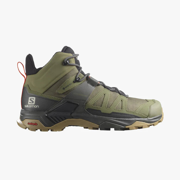 Outdoor Shoes for multi-day hikes-SALOMON Men's X Ultra 4 MID Gore-tex® WIDE UK10 Only 1 Left